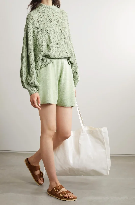 Shop High-Quality Yoga Apparel At Exclusive Discounts Lounge Shorts In Sage