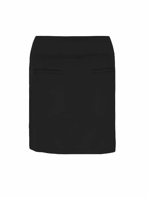 Breathe, Stretch, And Save On Yoga Apparel Mini Skort In Black