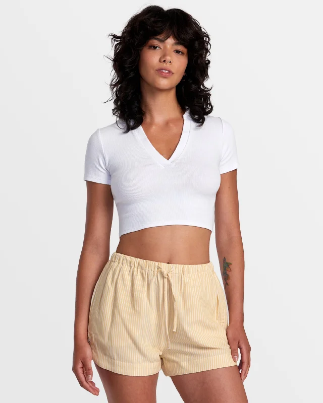 Find Balance In Stylish And Affordable Yoga Wear New Yume Printed Shorts - Sahara Sun