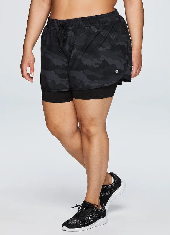 Elevate Your Practice With Affordable Yoga Wear Plus Camo Everyday Running Short