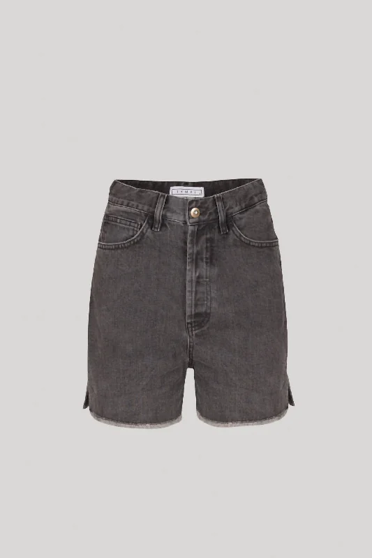 Move With Confidence In Discounted Yoga Outfits Rachael Green Short In Charcoal