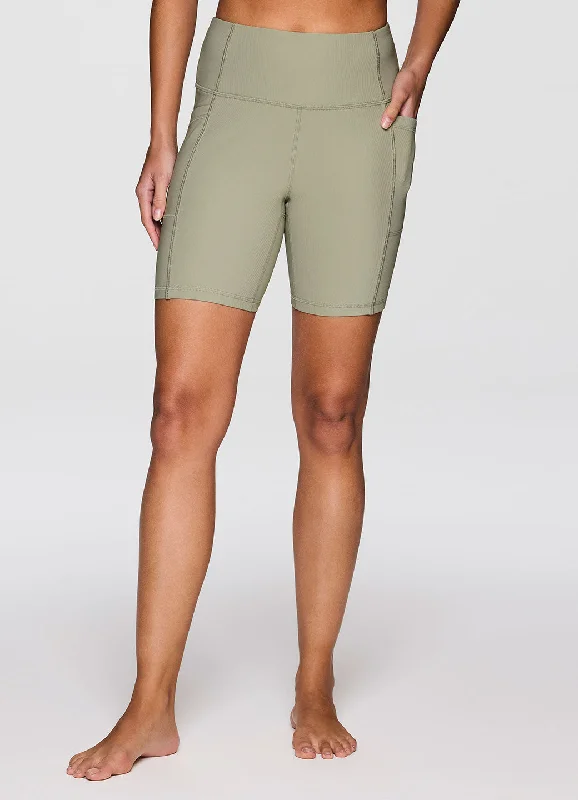 Breathe, Stretch, And Save On Yoga Apparel Studio to Street Ribbed 7" Bike Short