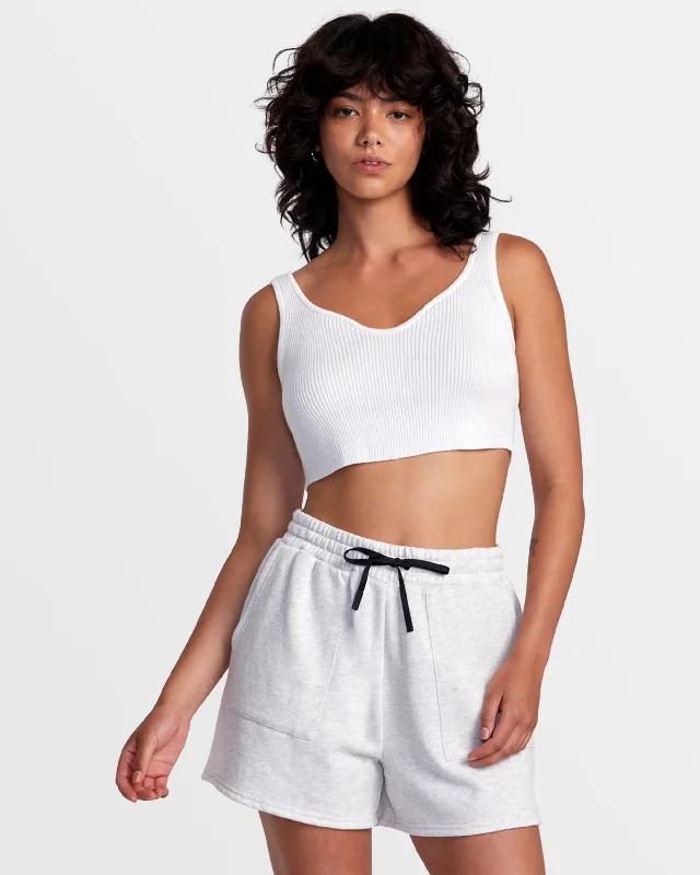 Premium Yoga Wear At Special Discounts Selects Sweat Shorts - Heather Grey