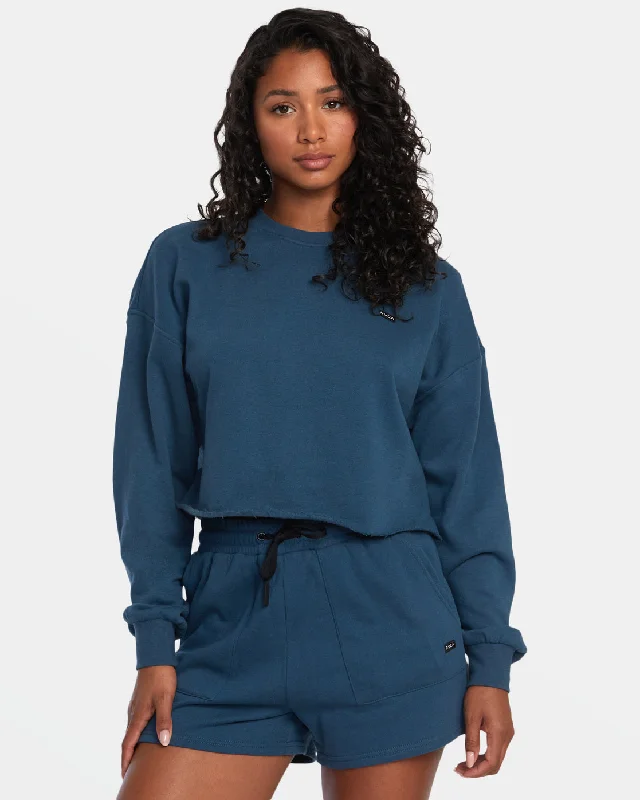 Lightweight, Breathable Yoga Wear At Special Prices Selects Sweat Shorts - Duck Blue