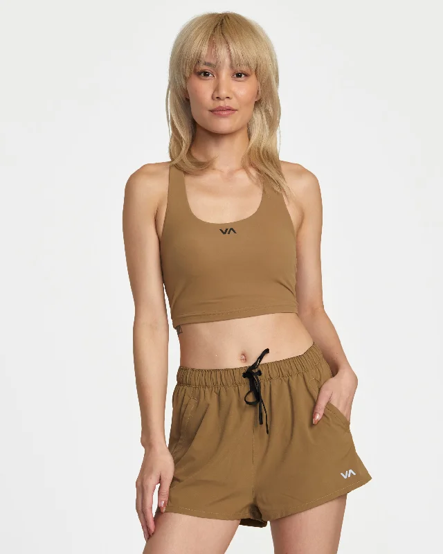 Flex Your Budget With Premium Yoga Clothing Deals VA Essential Mid-Rise Yogger X Technical Training Shorts - Ermine