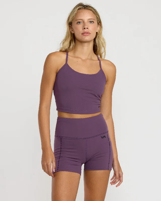Unbeatable Deals On Breathable Yoga Apparel VA Essential Pocket Short II Shorts - Plum Ash
