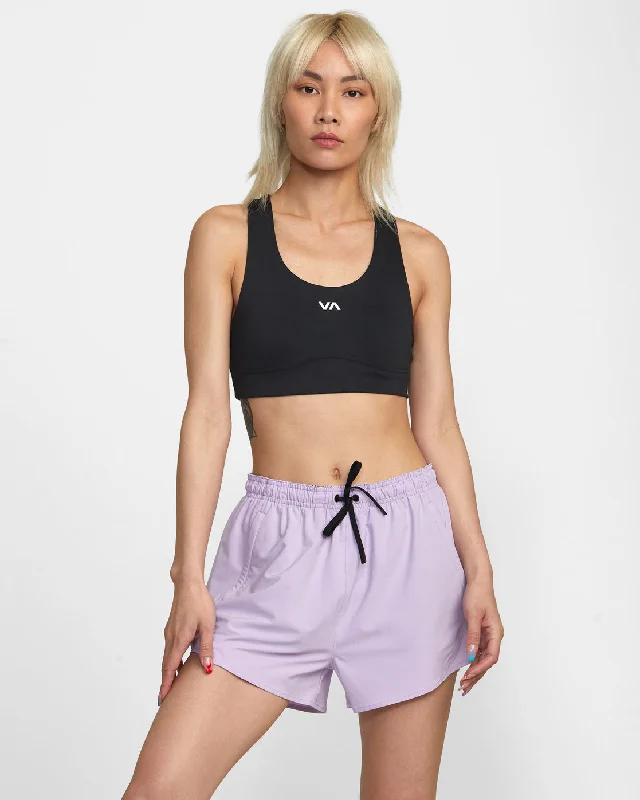 Look Good, Feel Good, And Save Big VA Essential Yogger 12" Sport Shorts - Lavender