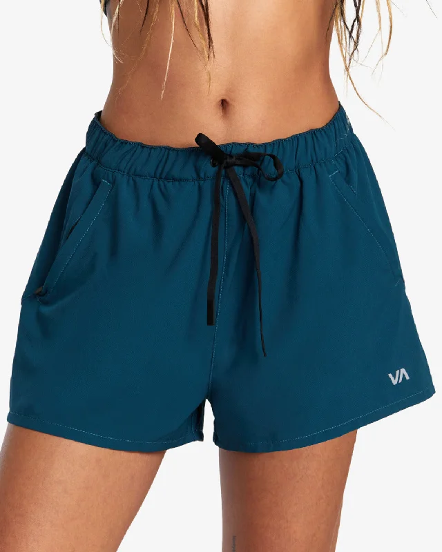 Unbeatable Deals On Breathable Yoga Apparel VA Essential Yogger 12" Sport Shorts - Pond