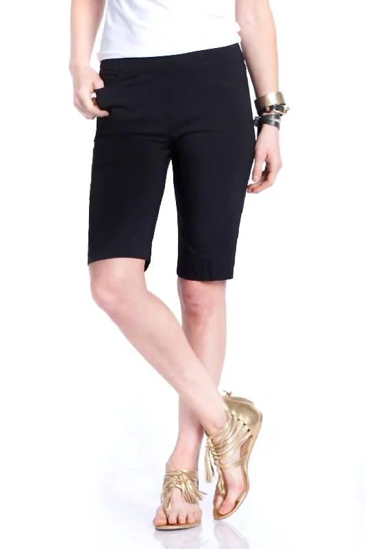 Find Balance In Stylish And Affordable Yoga Wear Walking Short In Black