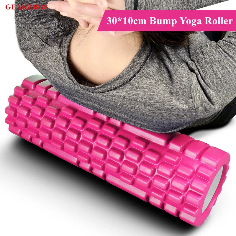 Feel Grounded With Yoga Mats At Discounted Prices 30x10cm Sports Yoga Blocks Foam Roller Muscle Roller Stick Trigger