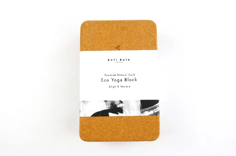 Affordable Luxury For Every Yoga Session Natural Cork Yoga Block