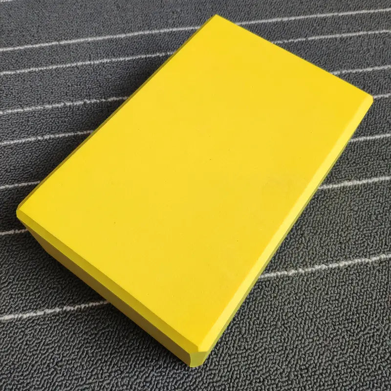 The Perfect Fit For Your Yoga Journey, Now On Sale Yellow yoga block